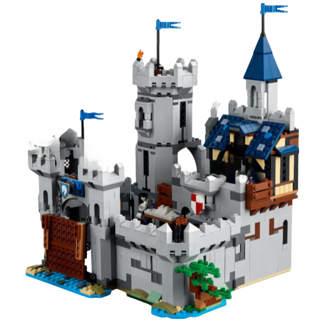  正品z 中世纪肉包 31168 三合一城堡 含盒说无人仔+马