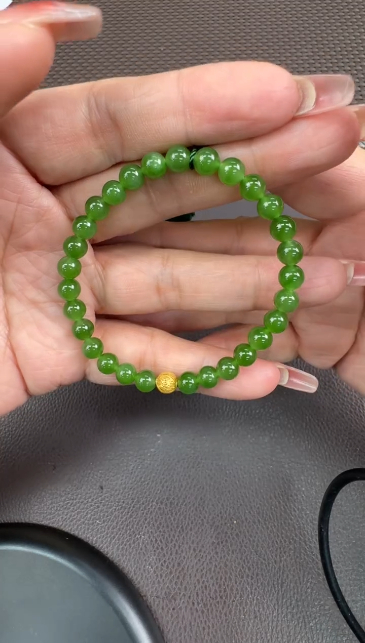【闪购商品】和田玉手串未镶嵌5-6多样性，发一