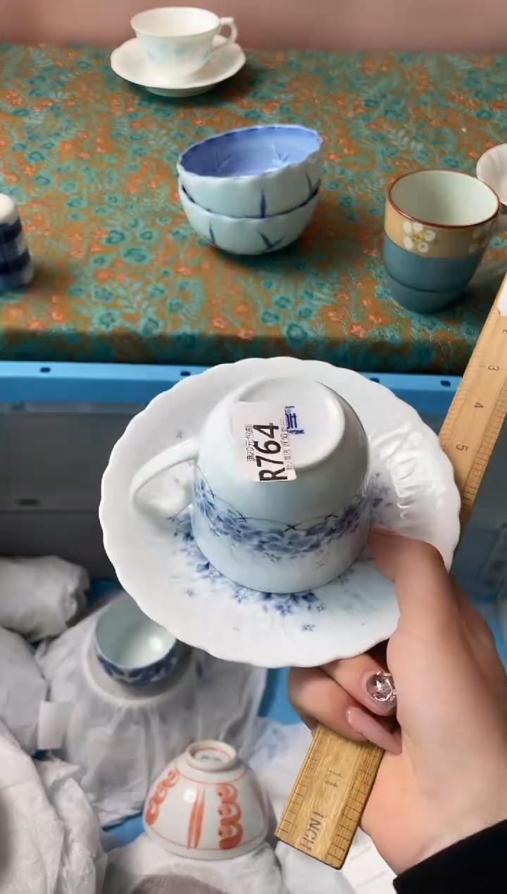 瓷片潘*亮瓷器瓷器R764