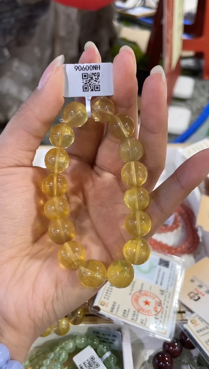 【闪购商品】葡萄石手串未镶嵌手串