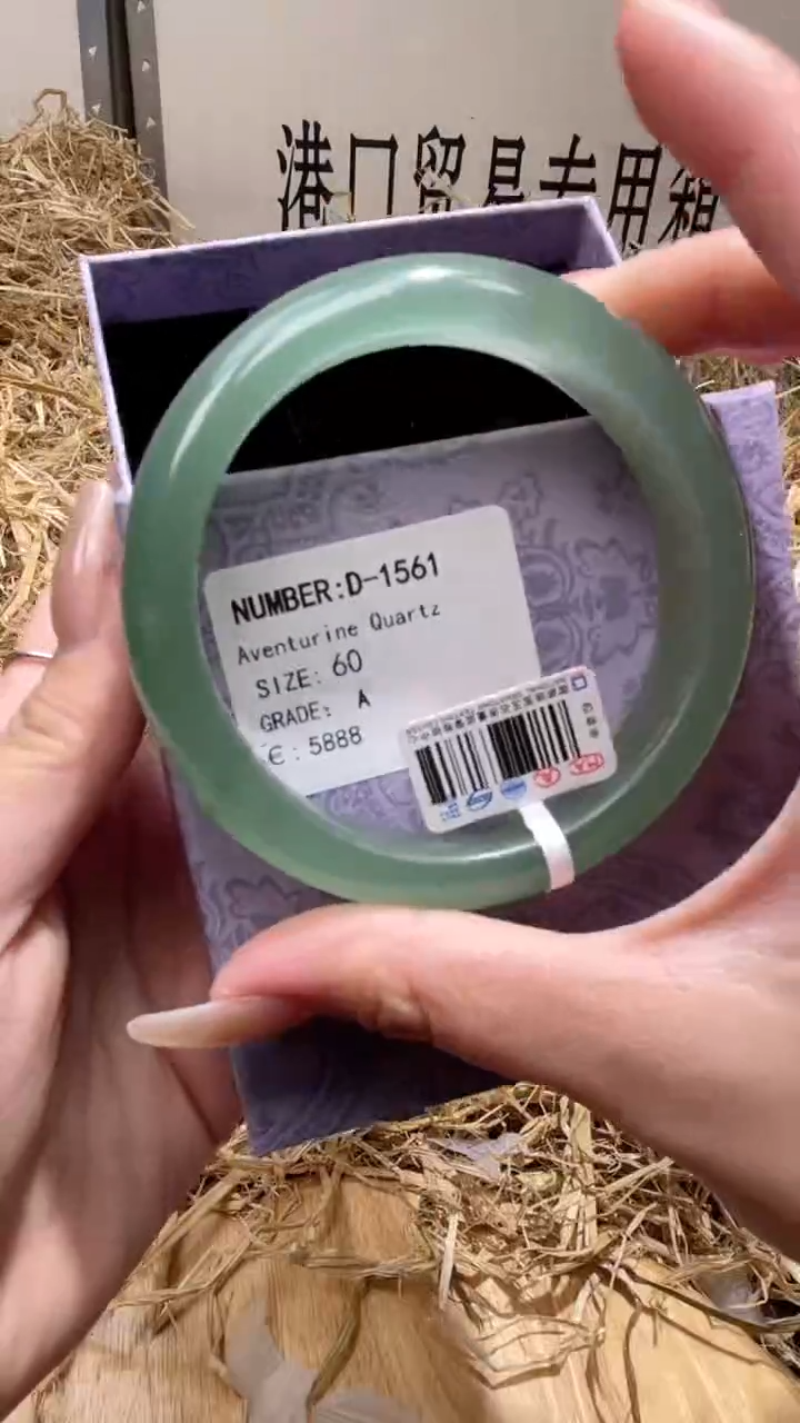 未镶嵌手镯石英质玉D1561Z