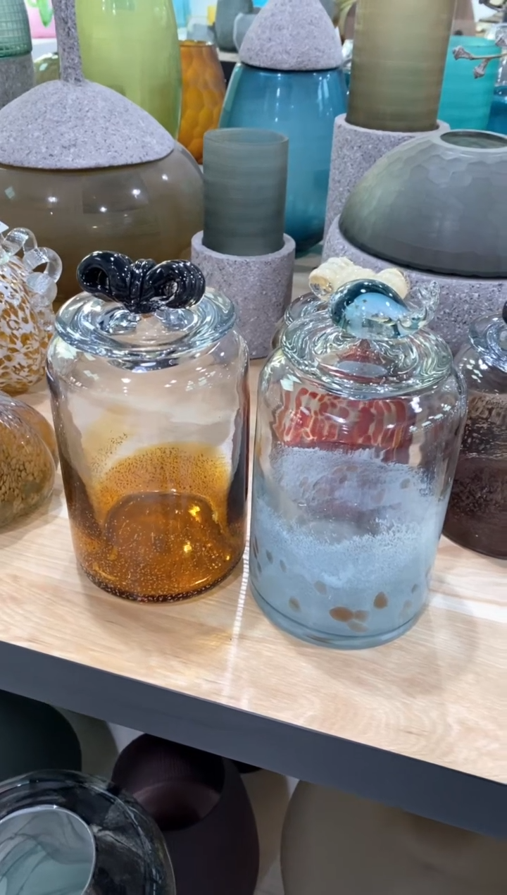 【闪购商品】琉璃慕忆家花瓶大号一套