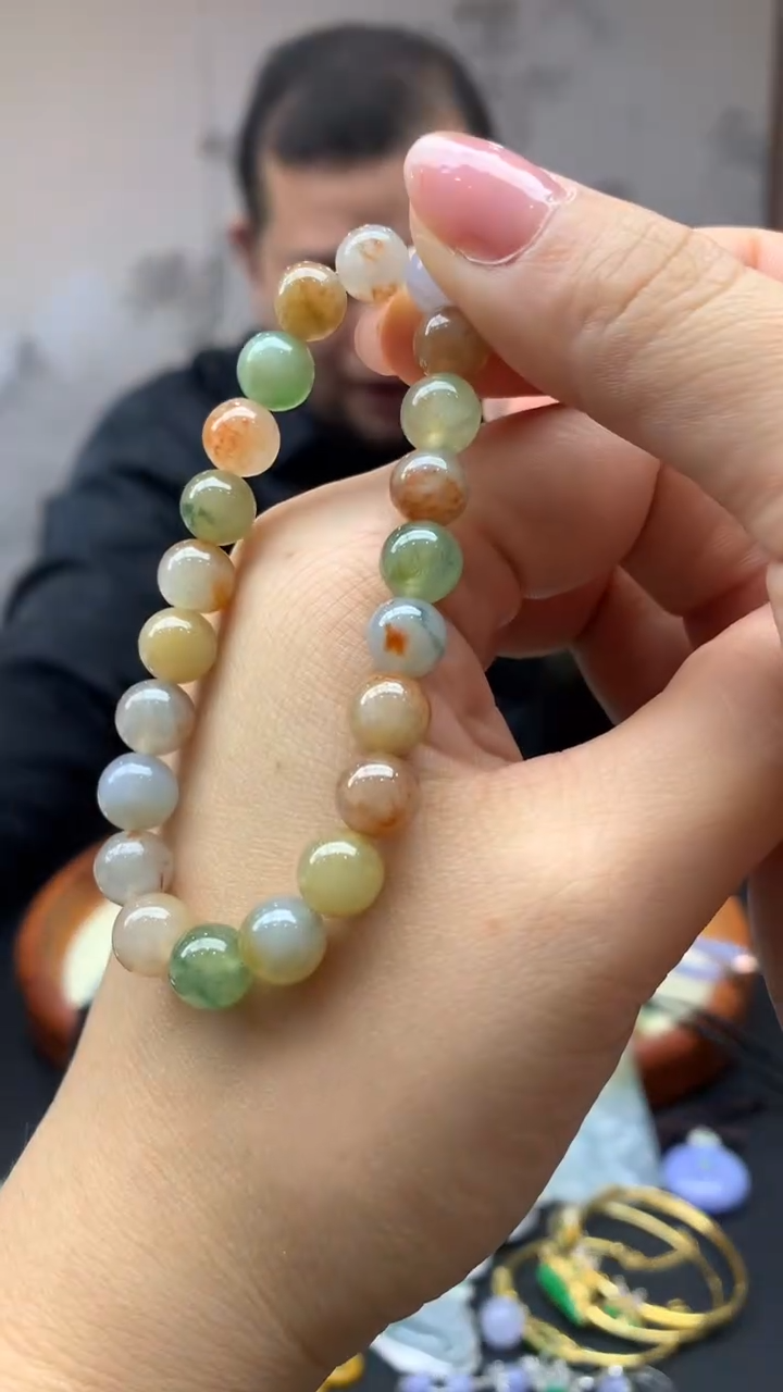 【闪购商品】翡翠手串未镶嵌2-天然翡翠