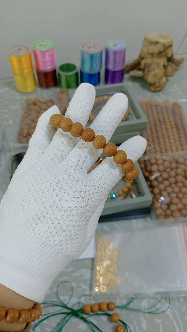 核桃猴头核桃原皮手串卡12mm