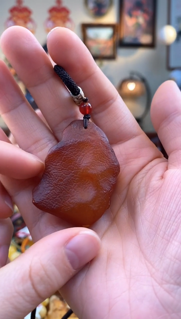 【闪购商品】琥珀颈饰未镶嵌吊坠
