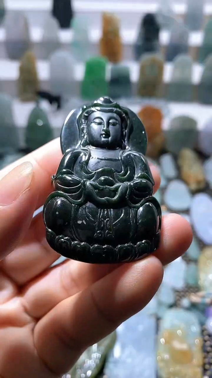 吊坠(不含链)未镶嵌翡翠1