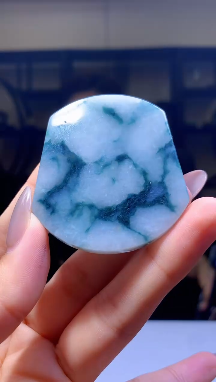 定制翡翠未镶嵌1027hm-毛货挂件31