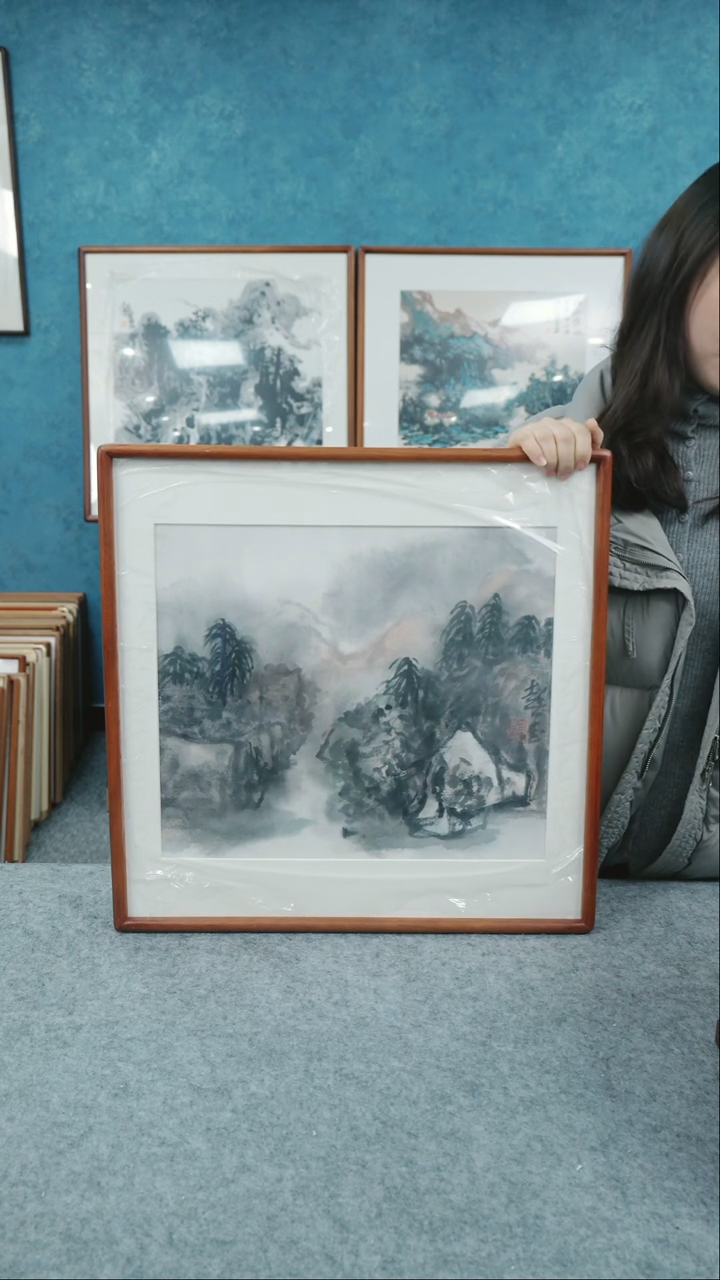 【闪购商品】国画50*50郑志超老师山水