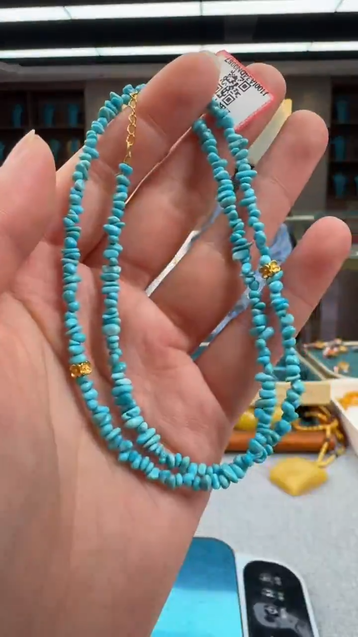 【闪购商品】绿松石颈饰未镶嵌序列号143