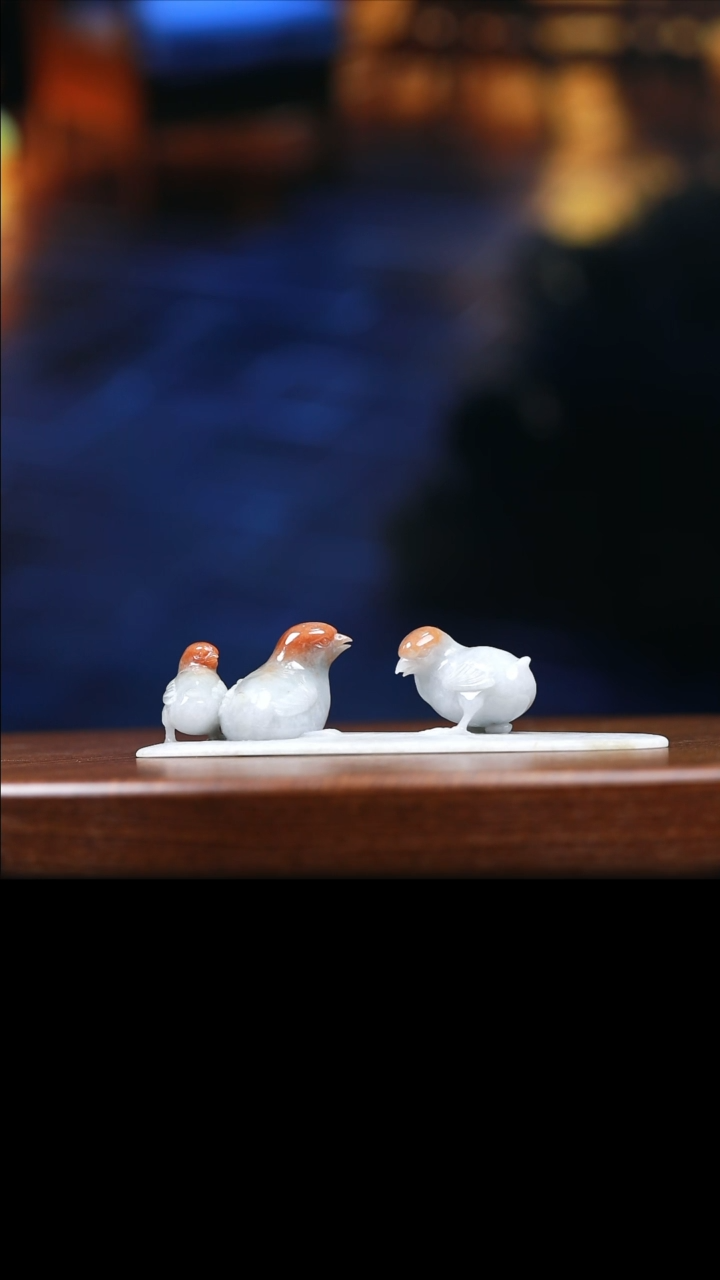 【闪购商品】翡翠摆件未镶嵌鸿运当头