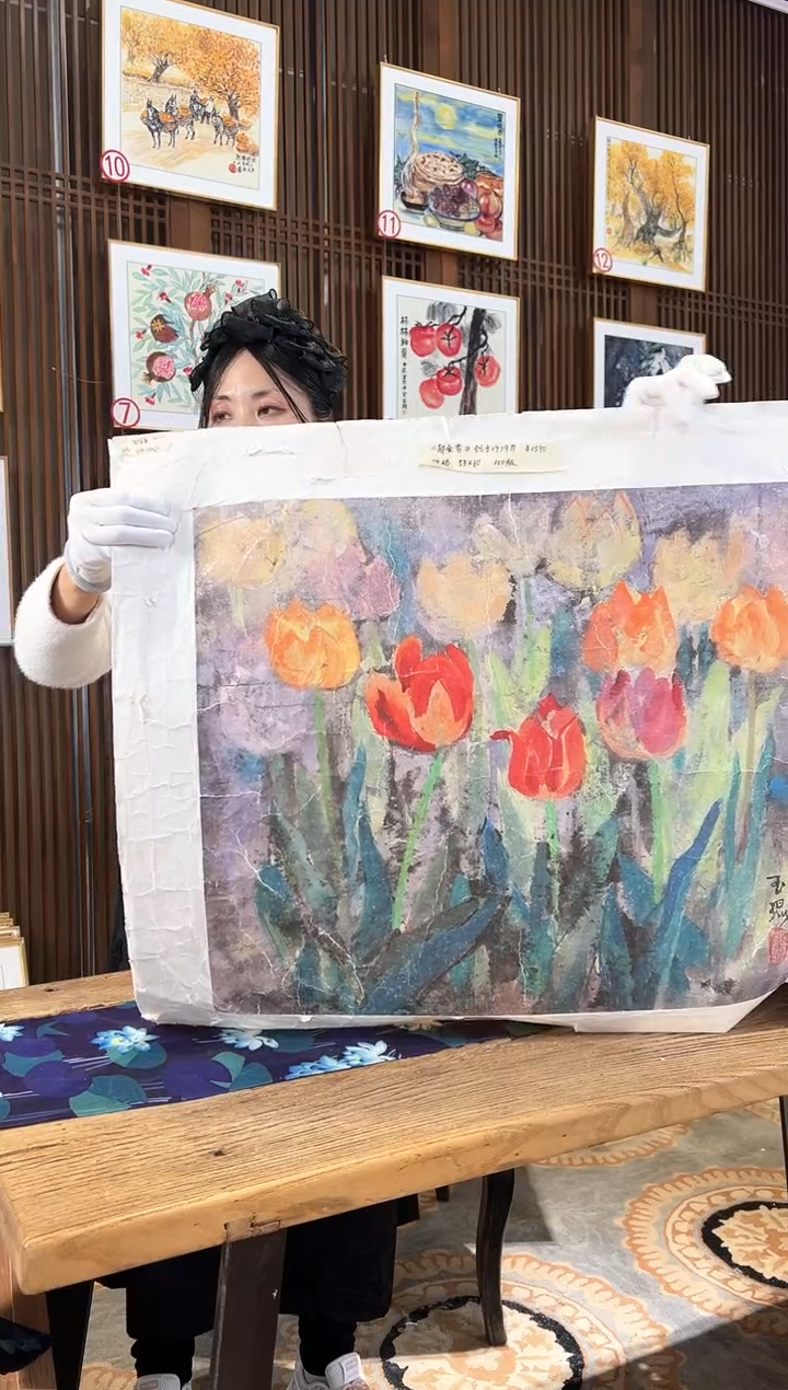 版画耿玉琨名章限量版画S