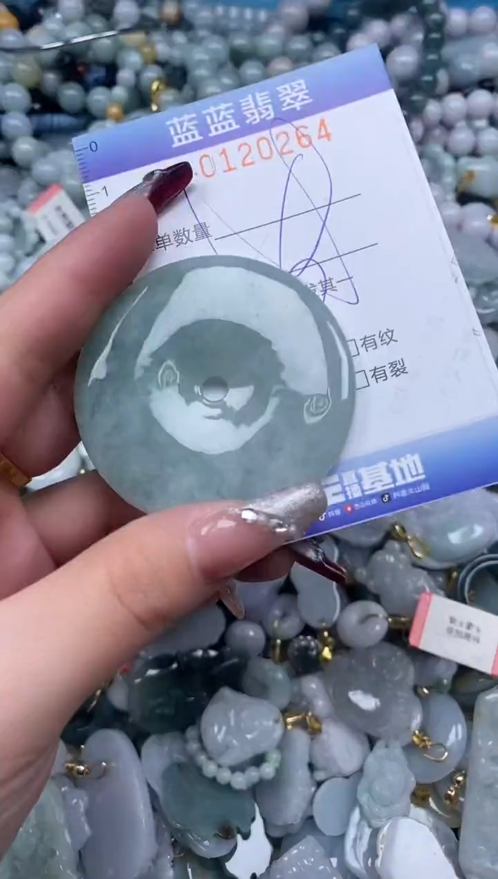 【闪购商品】翡翠颈饰未镶嵌闪购0120264多样性发其一