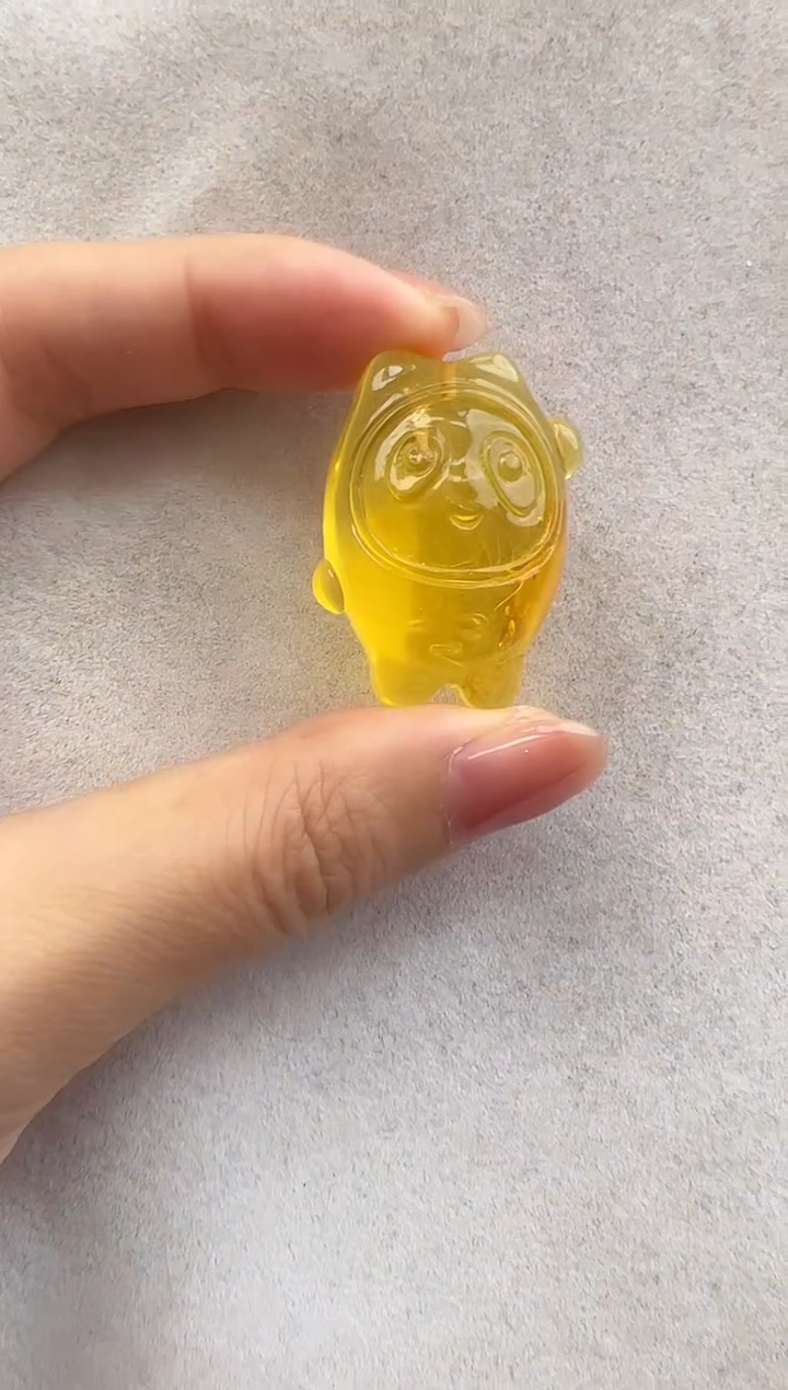 【闪购商品】琥珀裸石未镶嵌10208047-手机坠