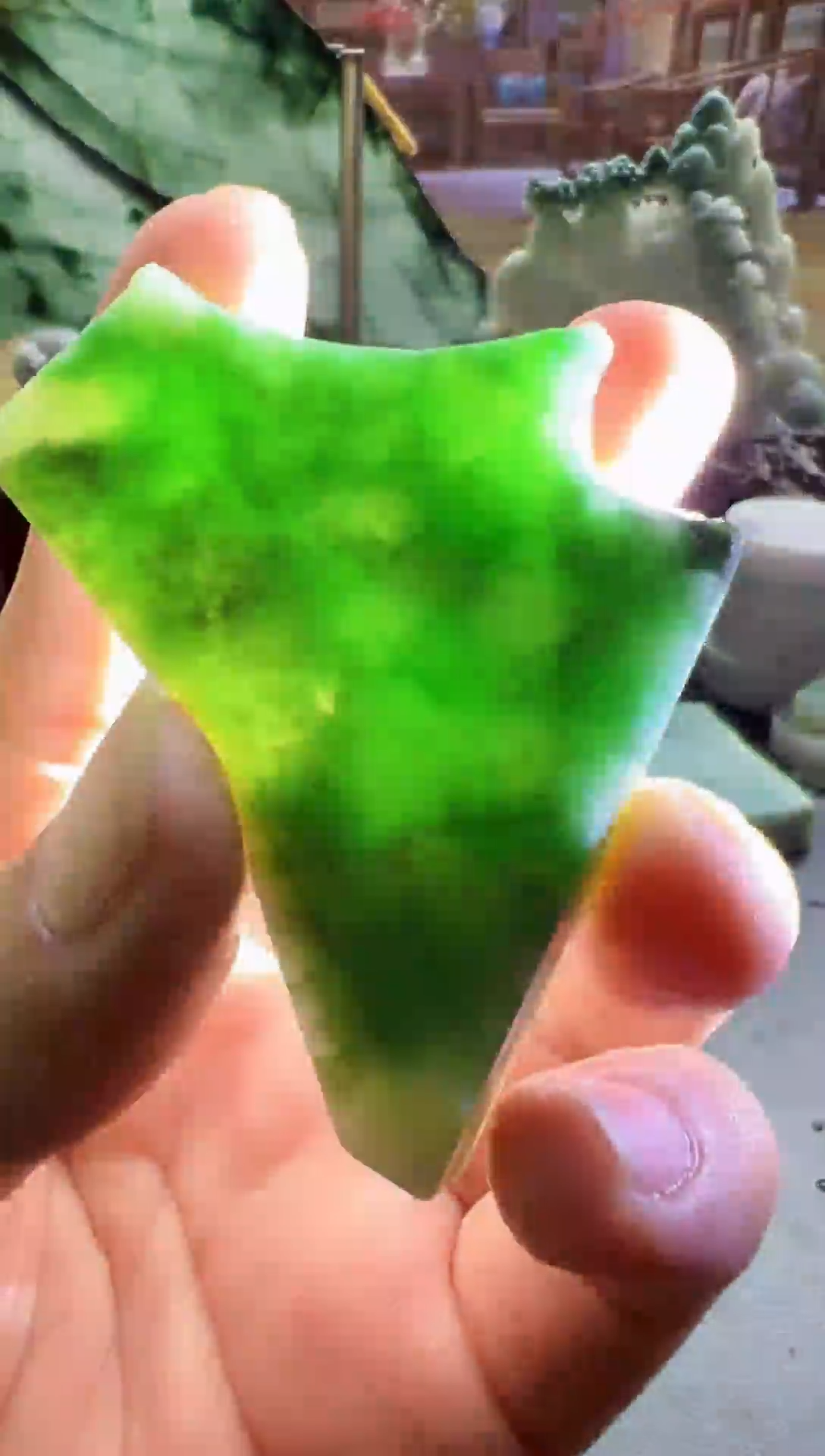 未镶嵌挂件翡翠纯天然缅甸翡翠A货