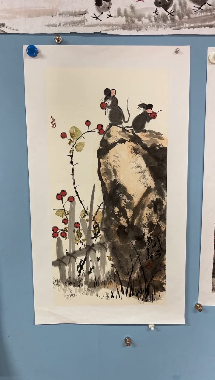 国画众***a马凤柏小老鼠
