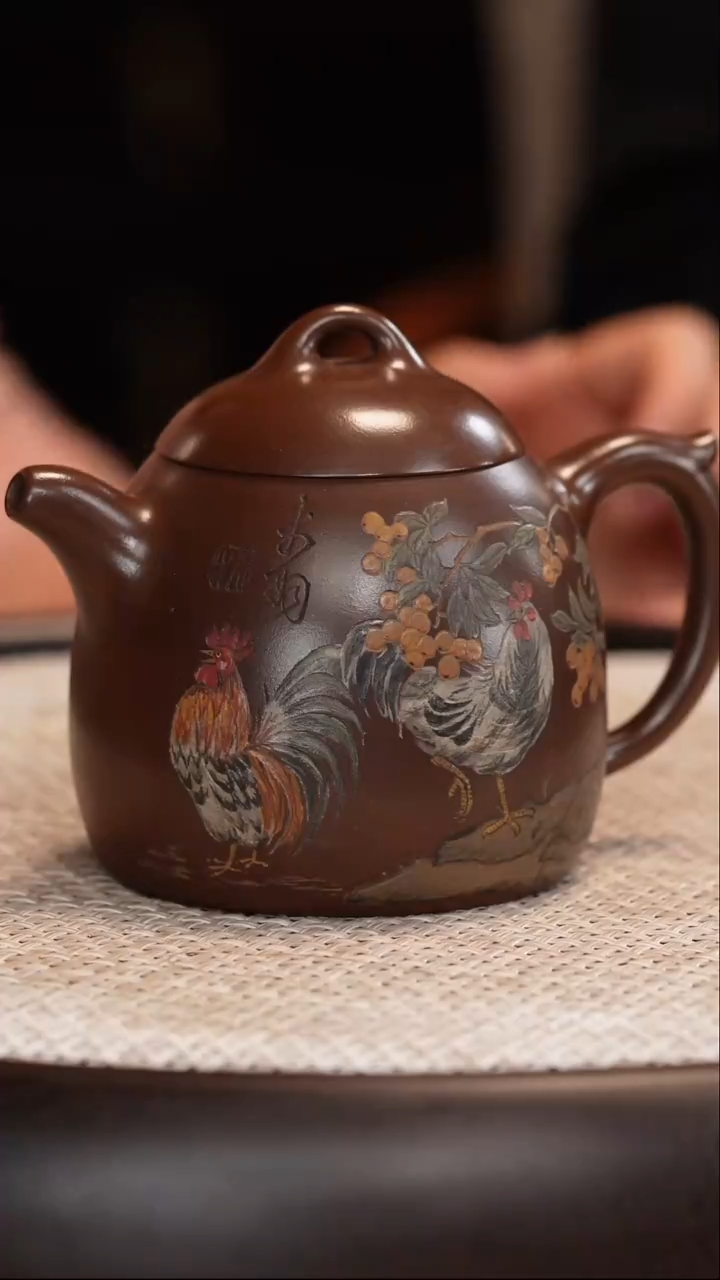 茶壶紫砂【沈建康】底槽清 秦权  280cc