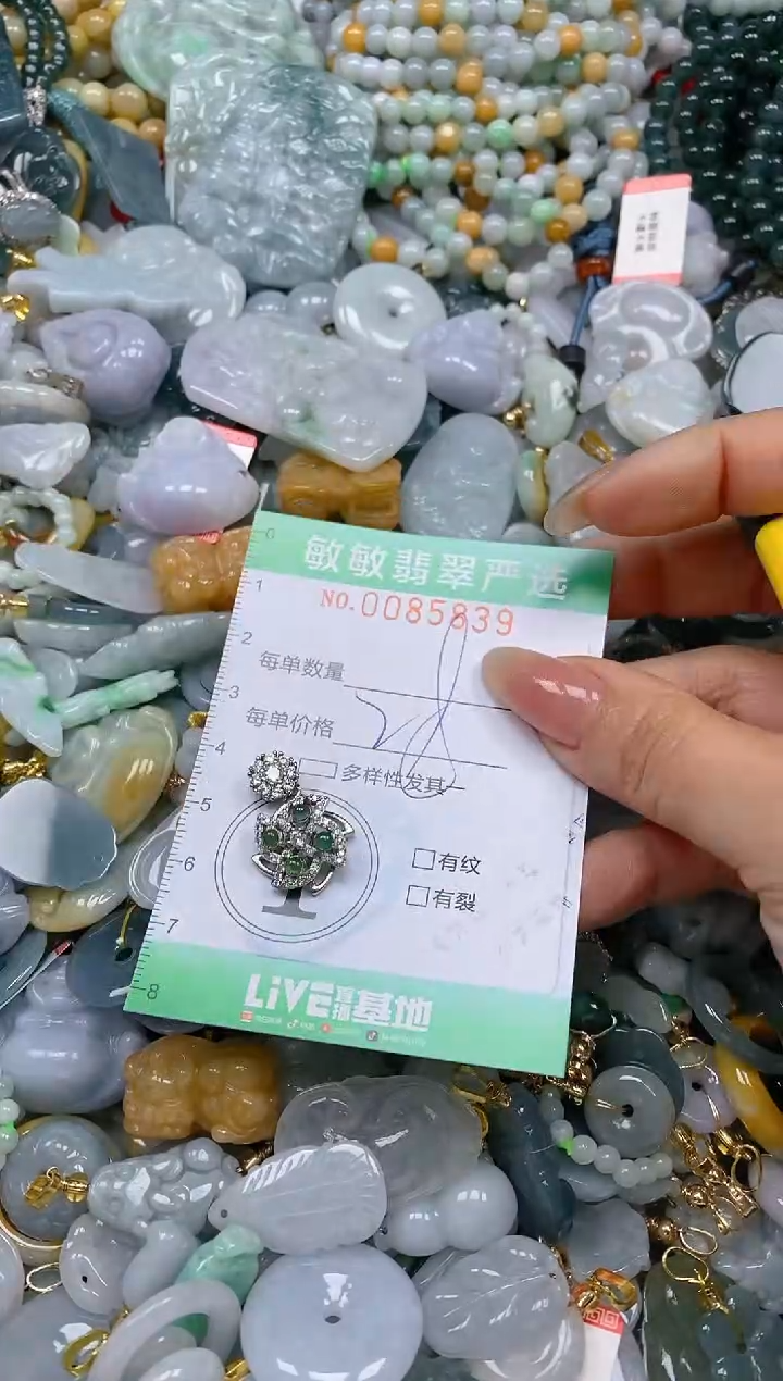 【闪购商品】翡翠颈饰未镶嵌闪购0085839