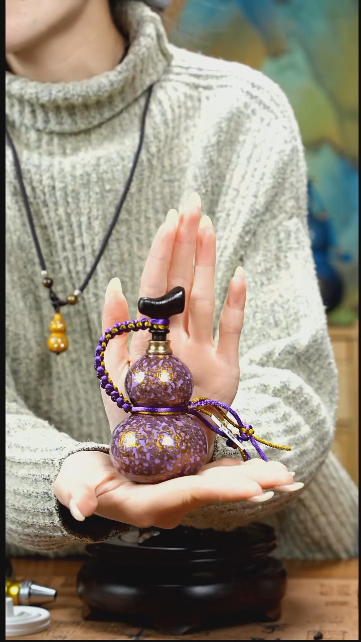 咱*傲XE075漆艺精致小手捻(开口）