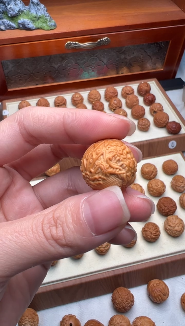 吊坠猴头核桃平**生蛇化龙 17