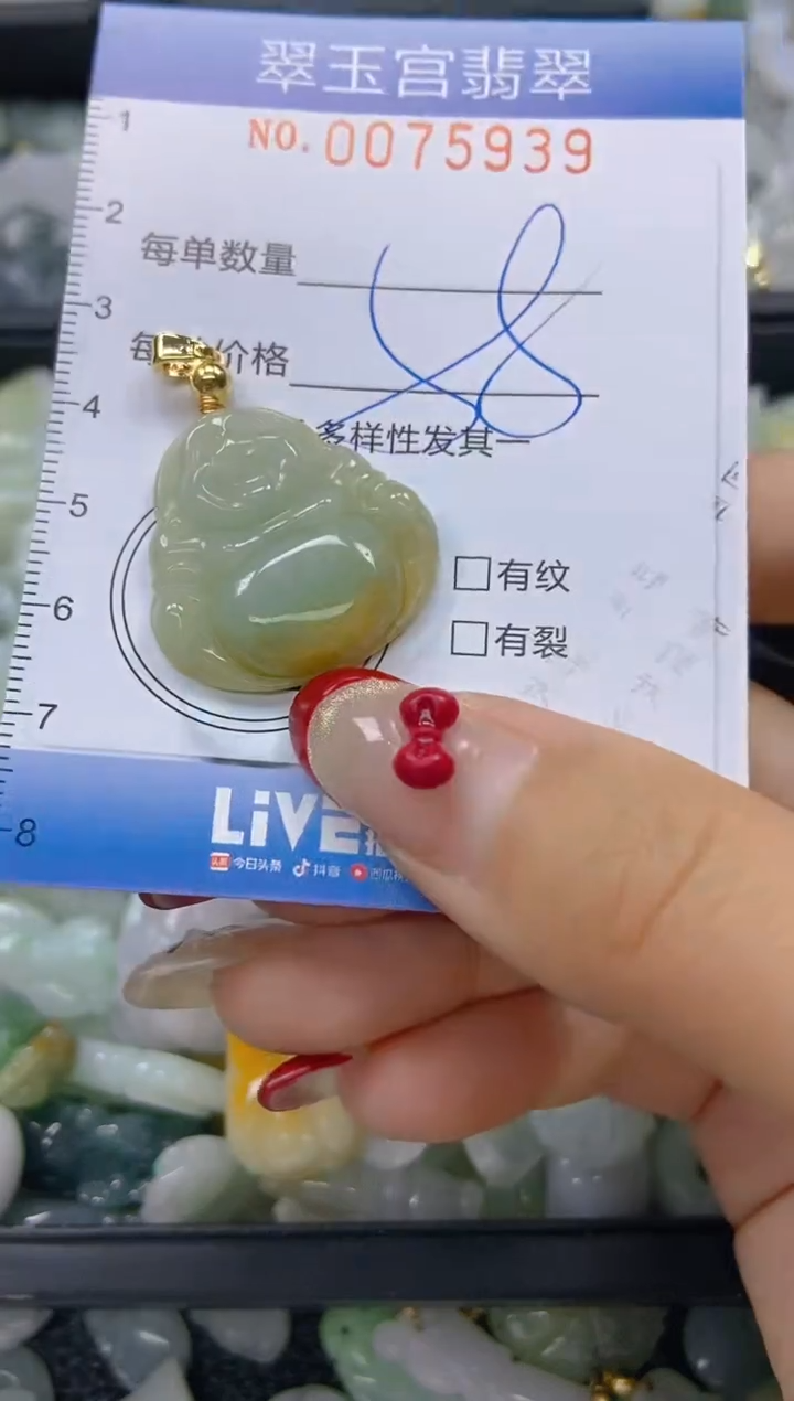 【闪购商品】翡翠颈饰未镶嵌闪购0075939