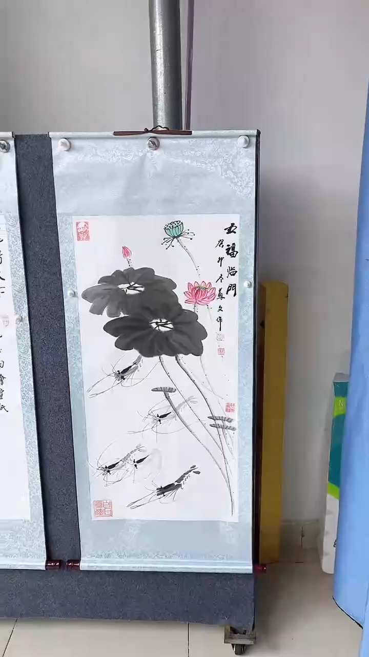 【闪购商品】书法邓苏文   五福临门  三尺