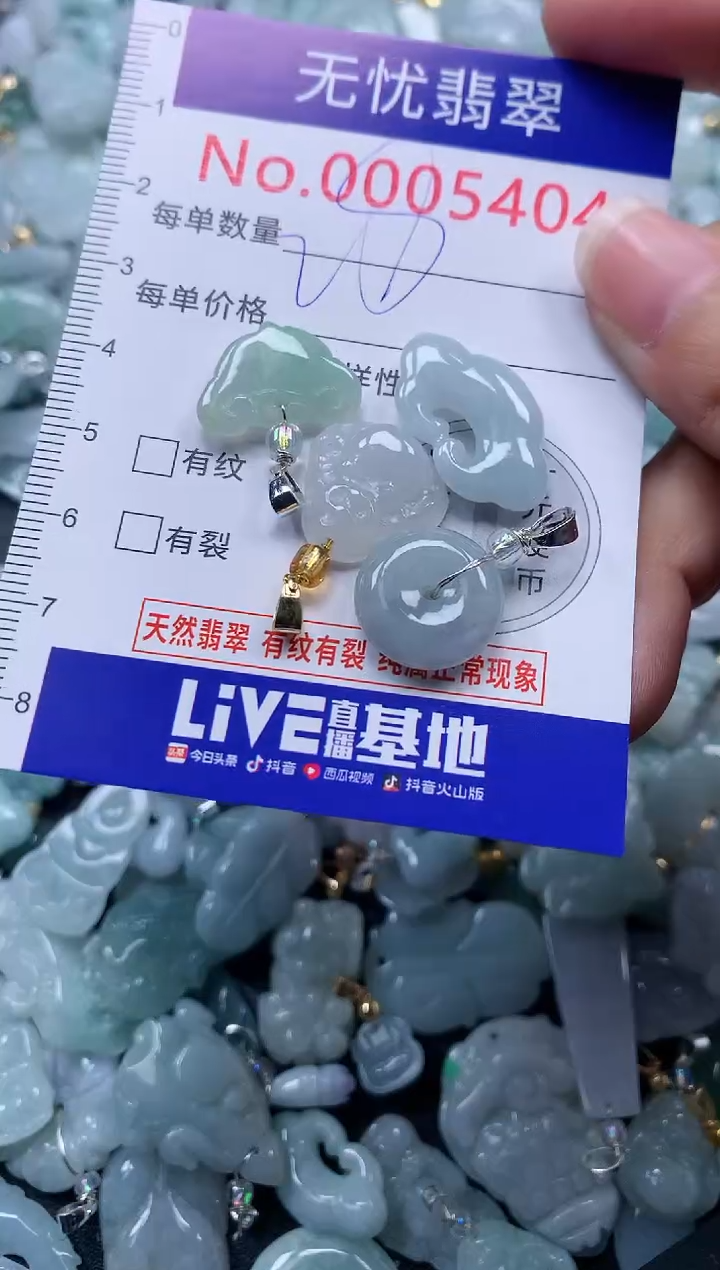 颈饰未镶嵌翡翠5404