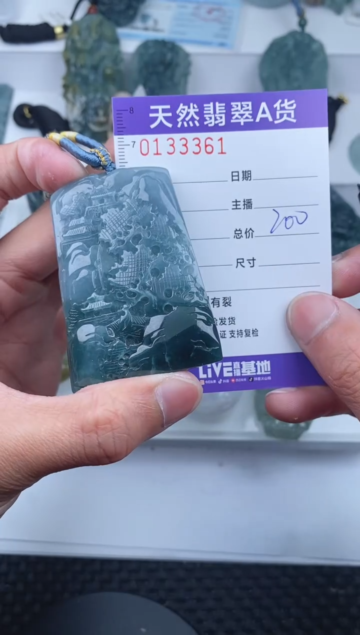 【闪购商品】翡翠颈饰未镶嵌       361