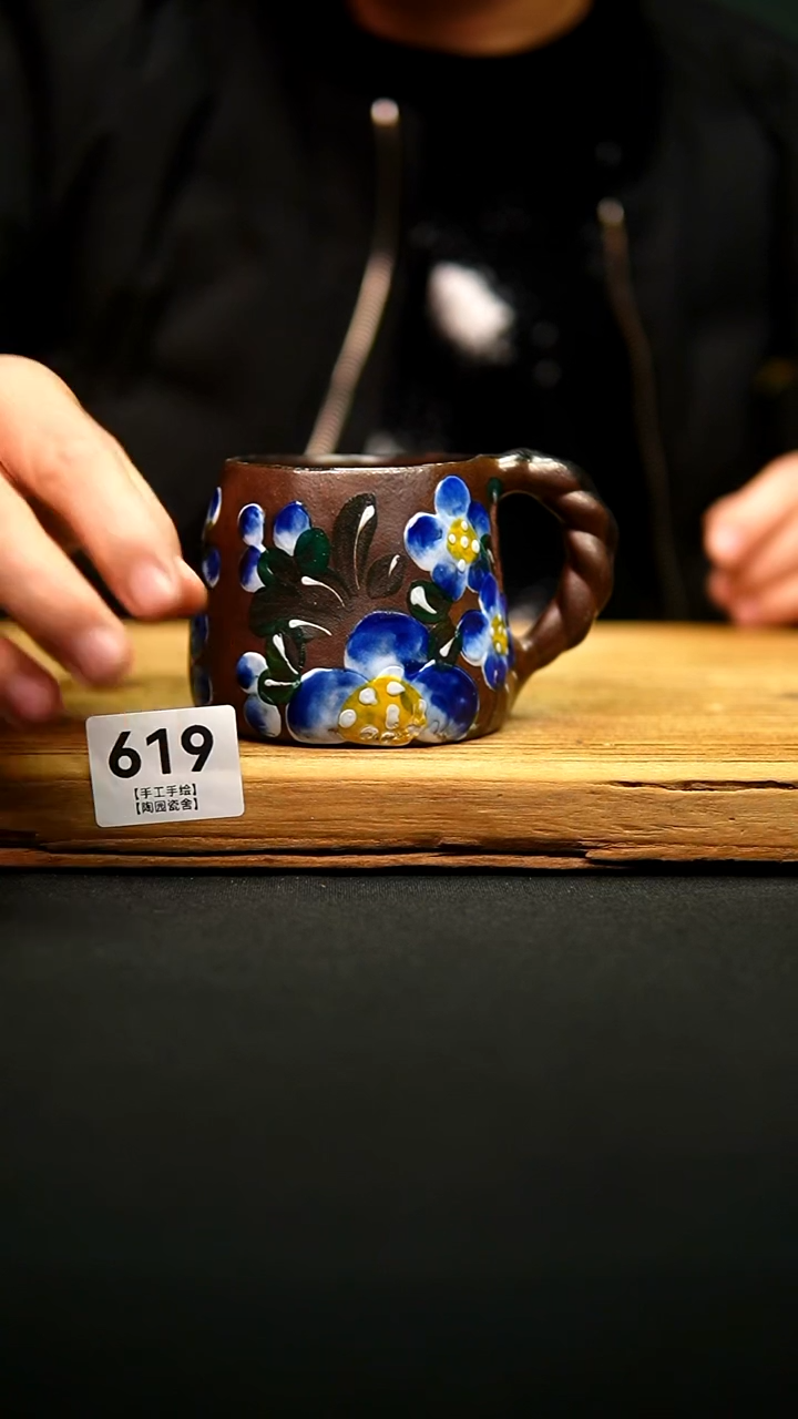 @@陶园瓷舍@@纯手工手绘@高温釉下彩
