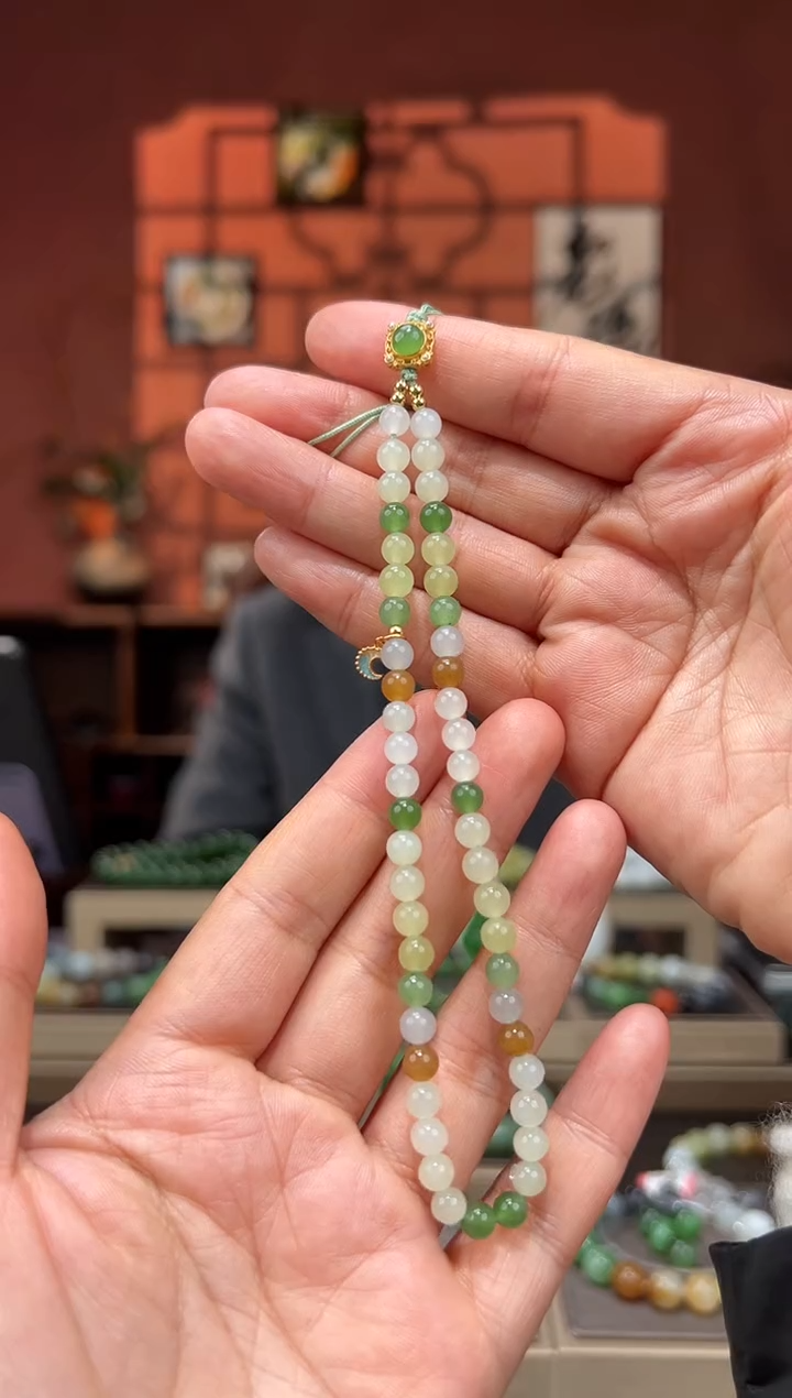 未镶嵌手链和田玉手机挂