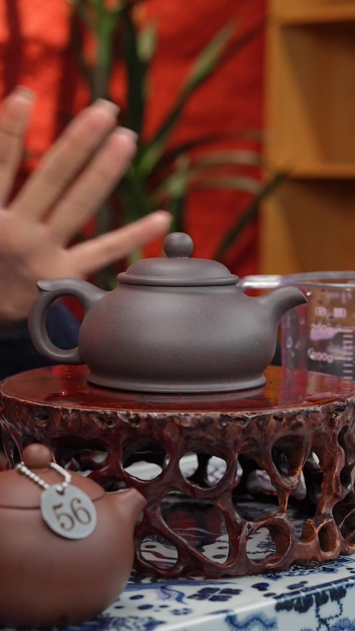 【闪购商品】紫砂茶壶【头哥精选紫砂壶】潘壶天青泥