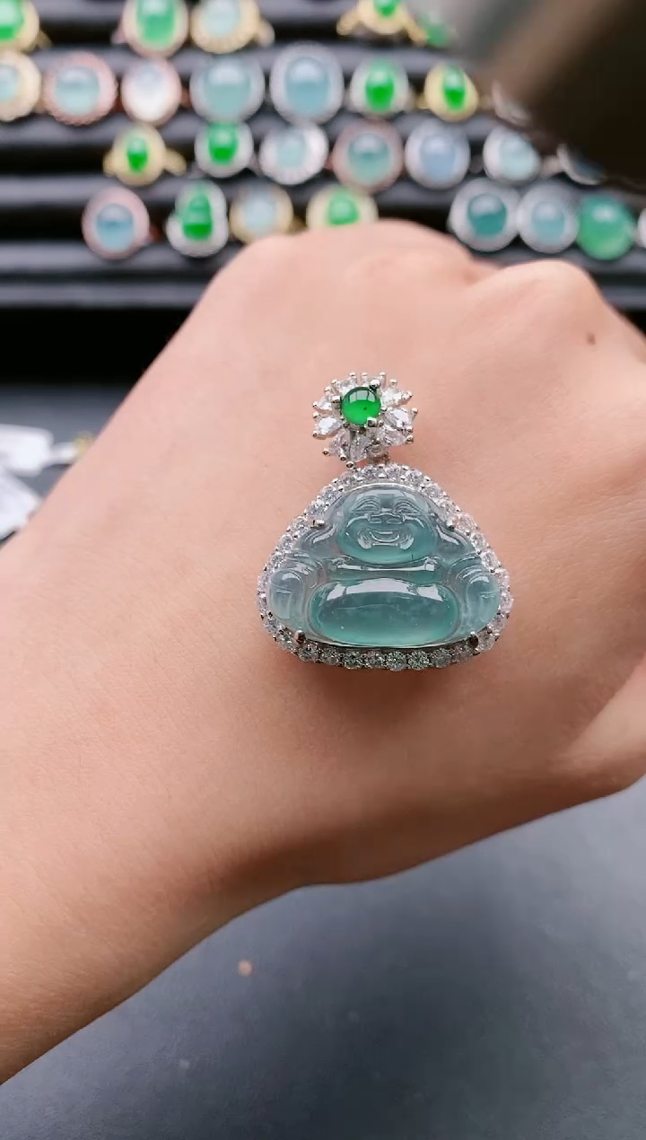 【闪购商品】翡翠戒指银S925镶嵌111111111