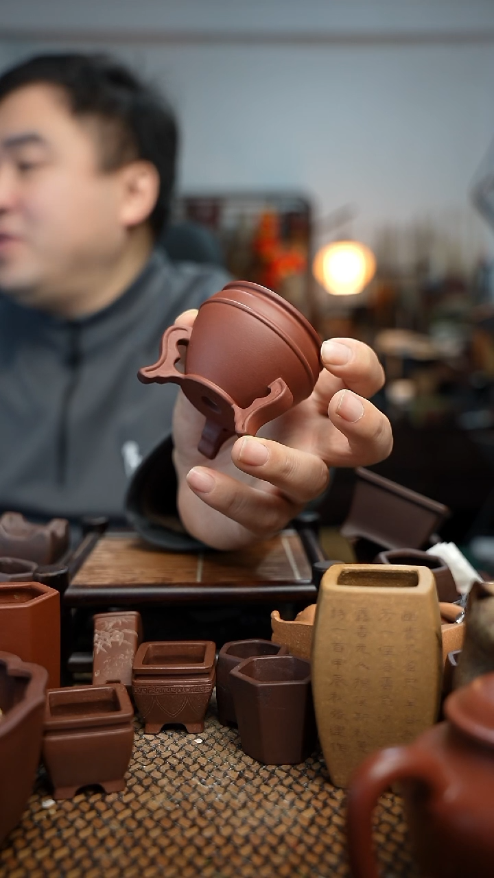 紫砂花盆এ****༂長木軒精品紫砂