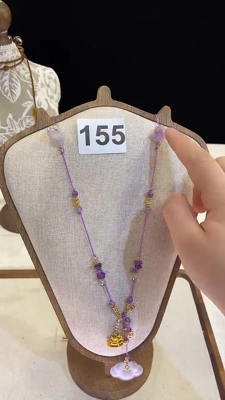 项链钛钢淡水珍珠155