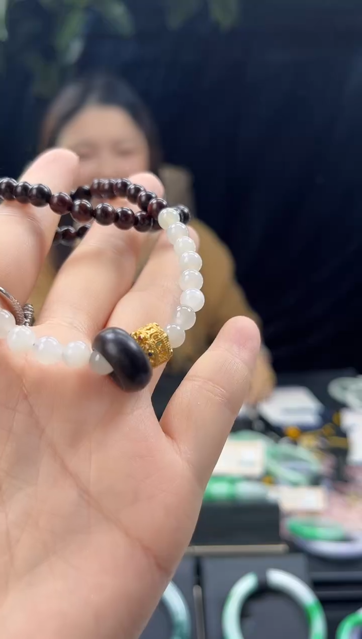 【闪购商品】和田玉手链未镶嵌0582640353