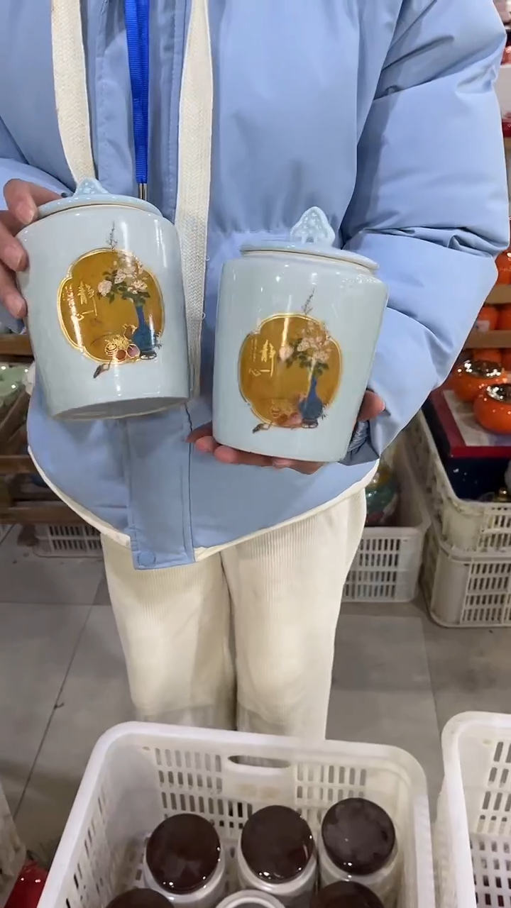 【闪购商品】其他陶瓷茶叶罐储物罐密封罐@@@@@@@@@