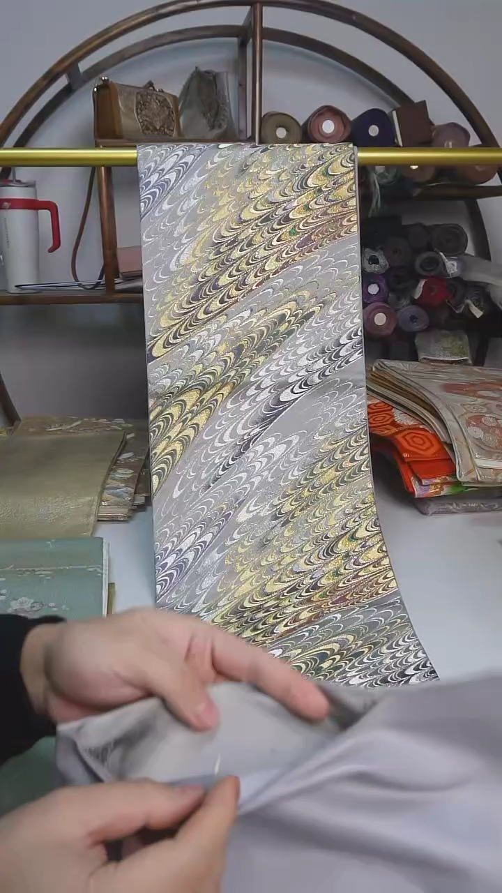 【闪购商品】织绣105西阵织六通流水纹
