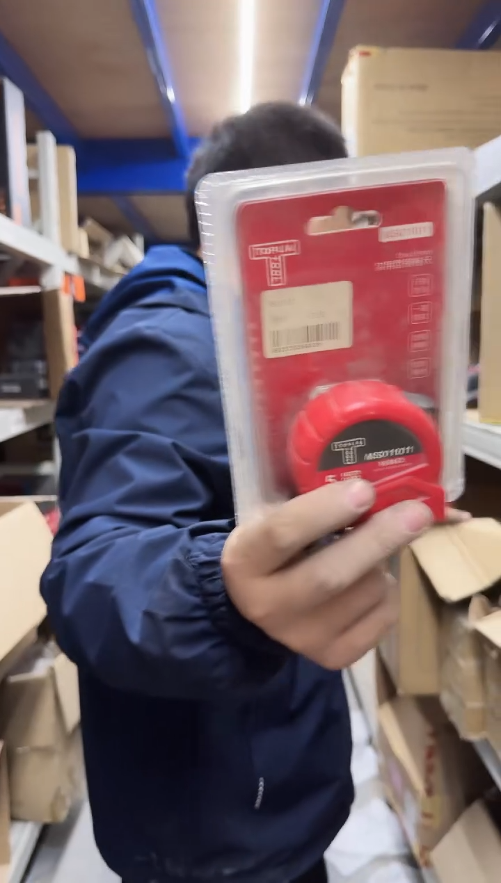 拓利亚(G) MS011011  5米双色包胶钢卷尺 