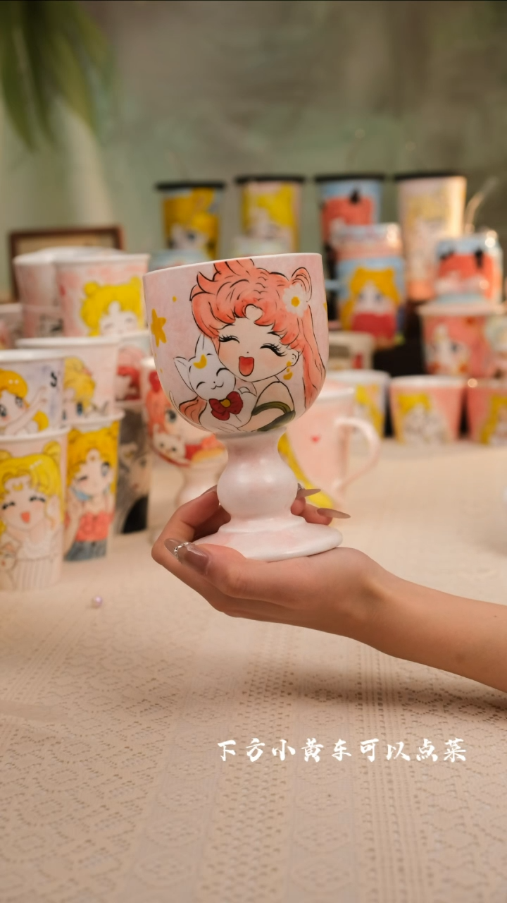 【闪购商品】易盛手工创意设计款陶瓷茶杯