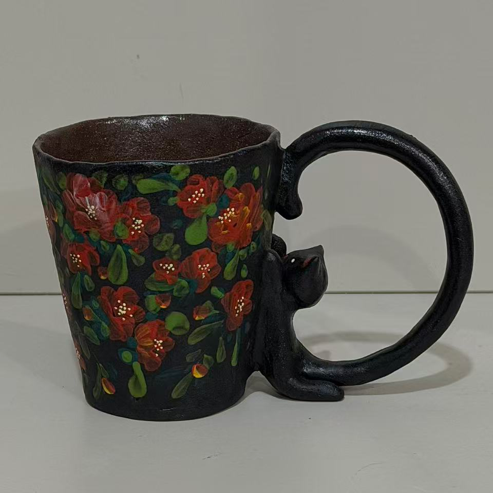 522景德镇高温釉下彩手工手绘设计师款式