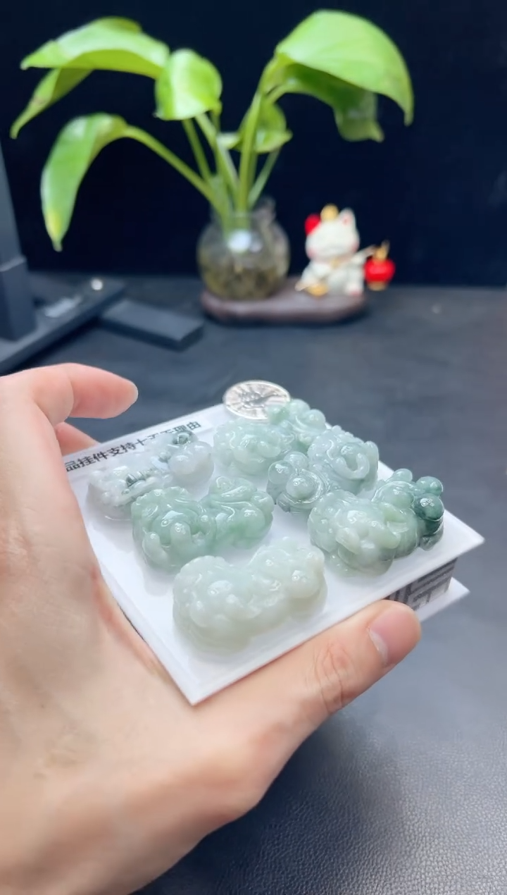 【闪购商品】翡翠颈饰未镶嵌001-PQGJ336多样性发一件