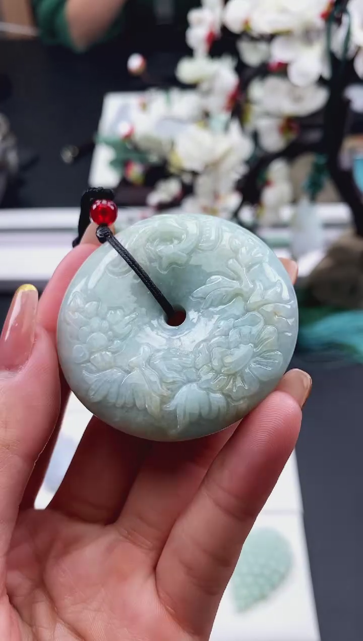 【闪购商品】翡翠颈饰未镶嵌天然缅甸A货翡翠