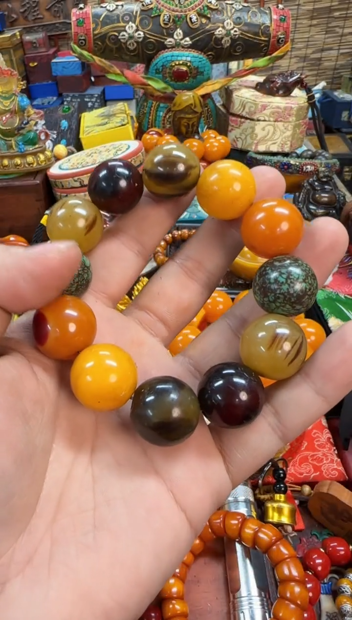 【闪购商品】蜜蜡裸石未镶嵌当天订单当天直发如图所示