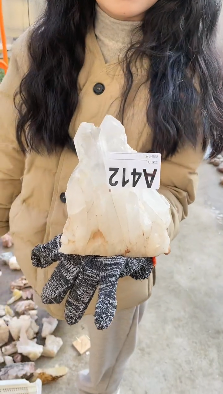 【闪购商品】水晶摆件未镶嵌水晶  412