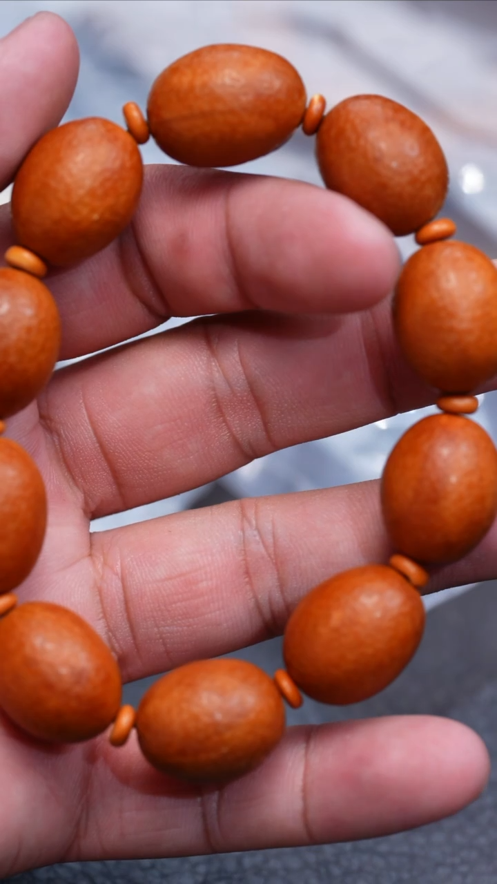 【闪购商品】橄榄核手串/手链1.7小金橘苏工核雕