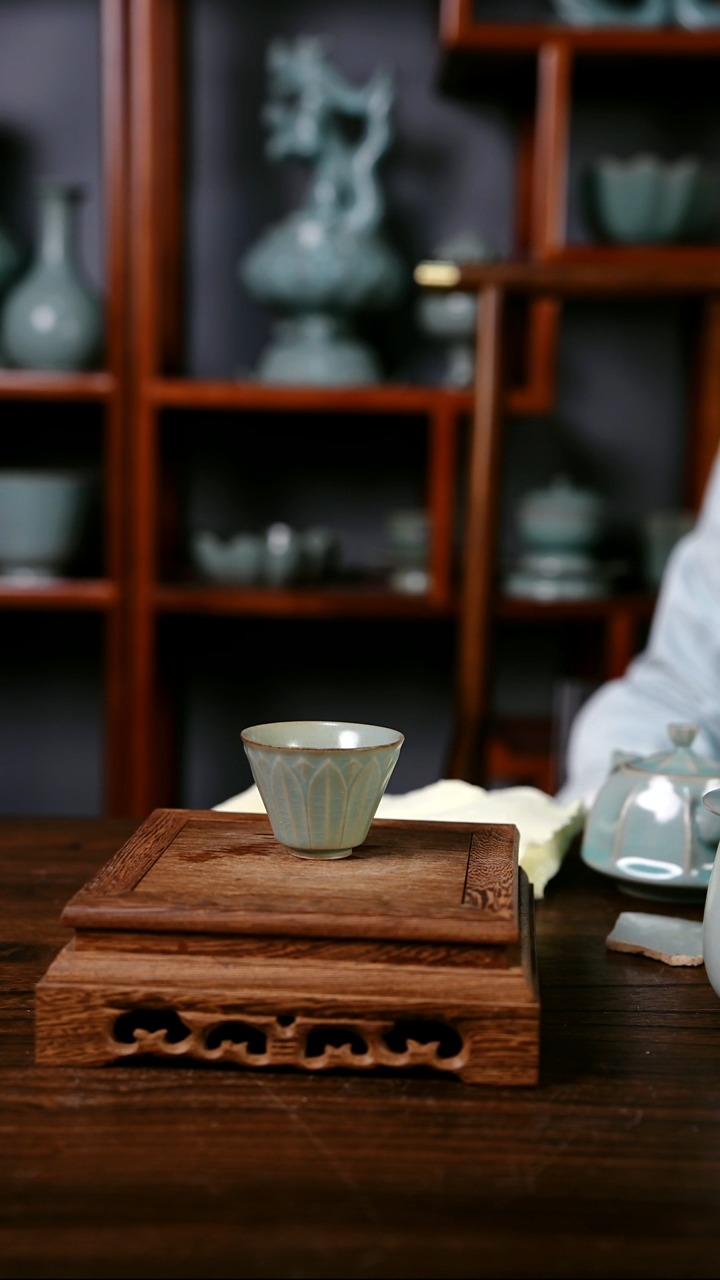 杯子青霁汝窑仿古釉1111
