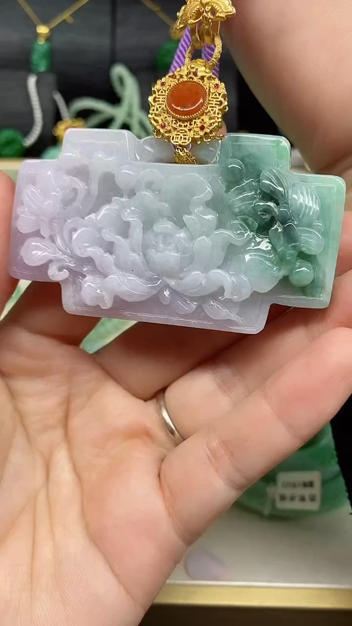 【闪购商品】翡翠项链未镶嵌翡翠吊坠