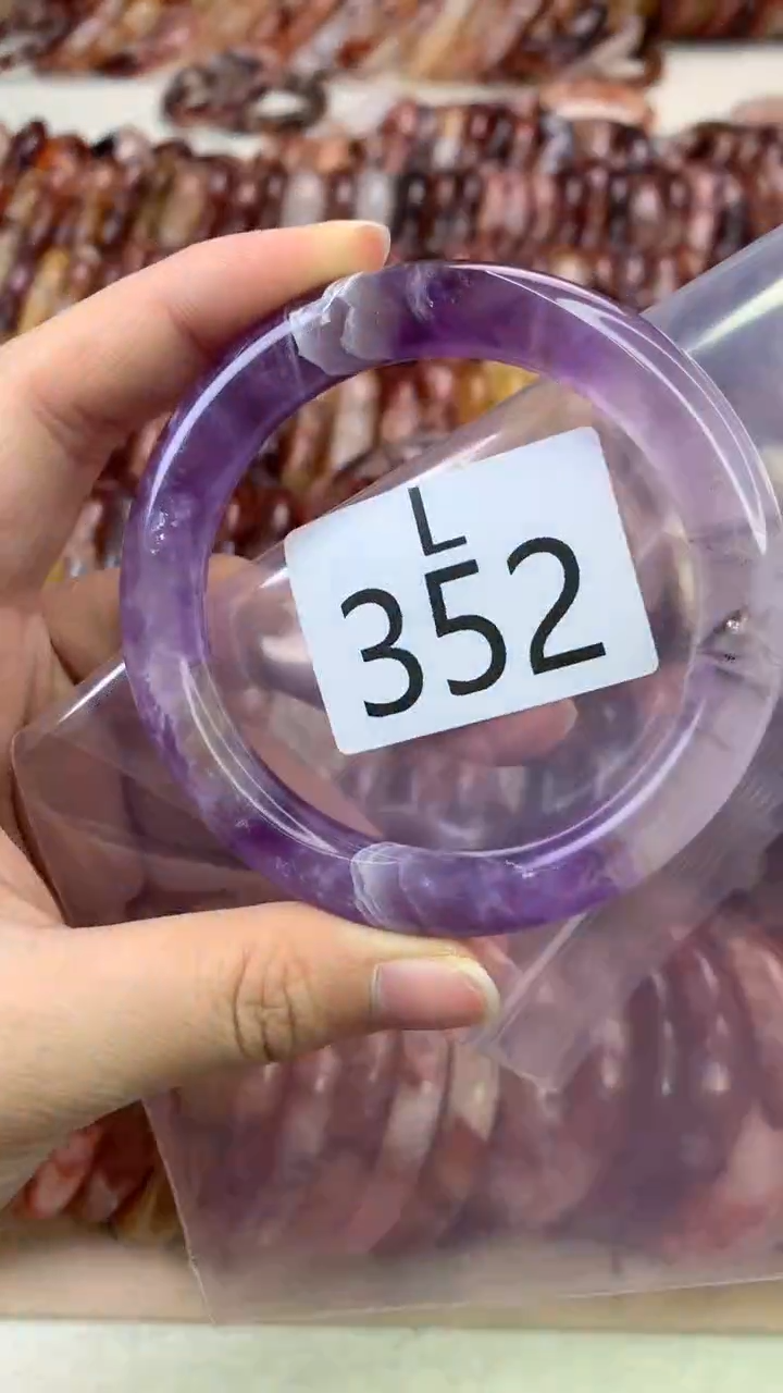 【闪购商品】水晶水晶手镯L未镶嵌352-57