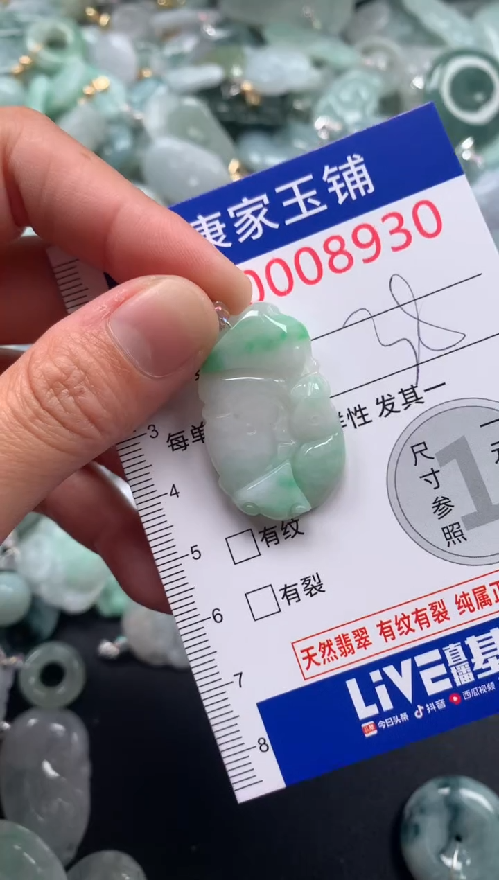 颈饰未镶嵌翡翠8930