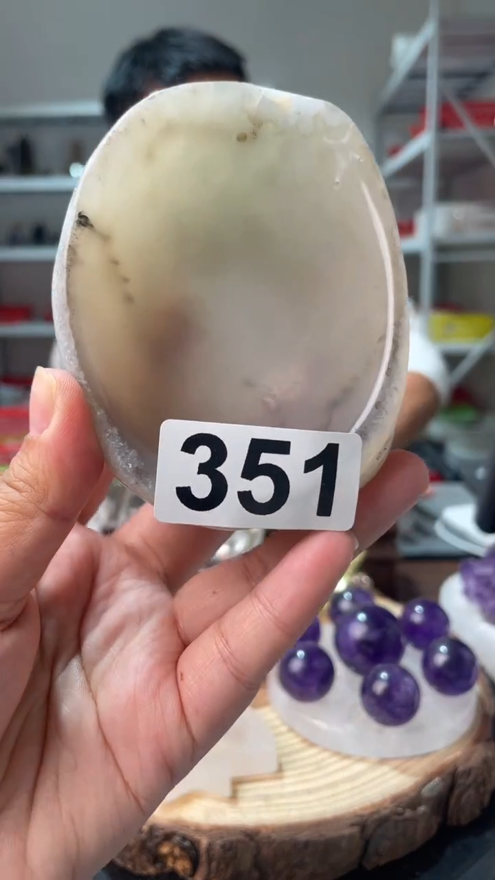 大型摆件（非配饰）未镶嵌水晶玛瑙碗351