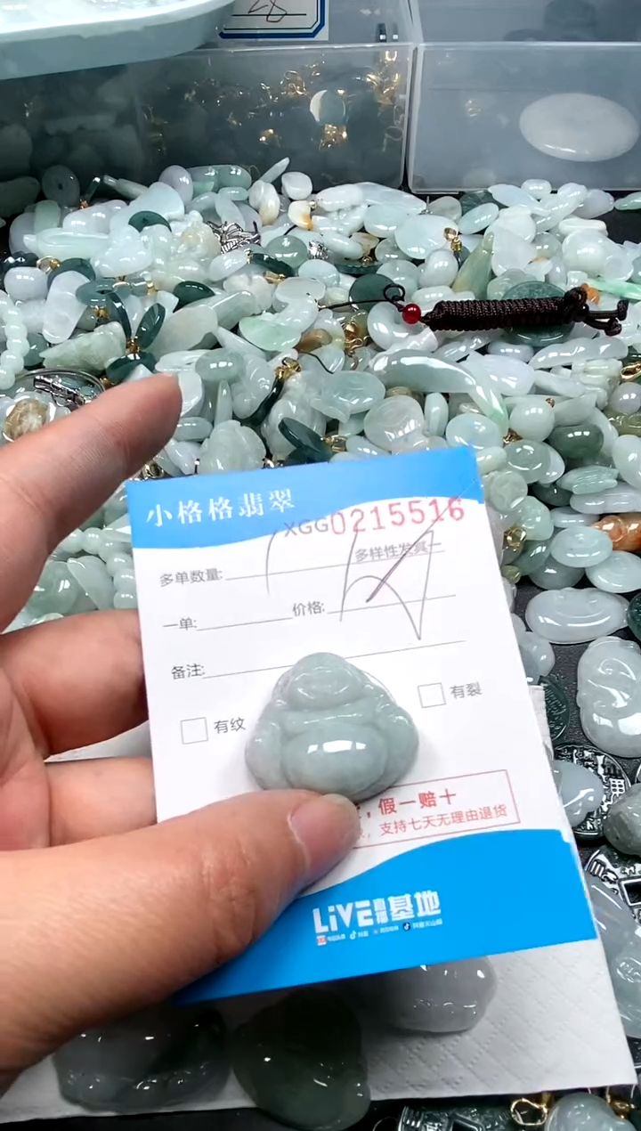 【闪购商品】翡翠颈饰未镶嵌闪购商品0215516